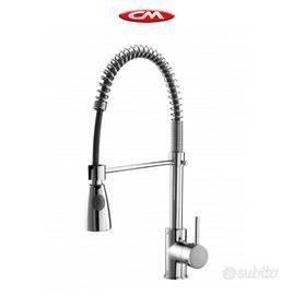 Miscelatore cucina con mollettone e doccia CM 