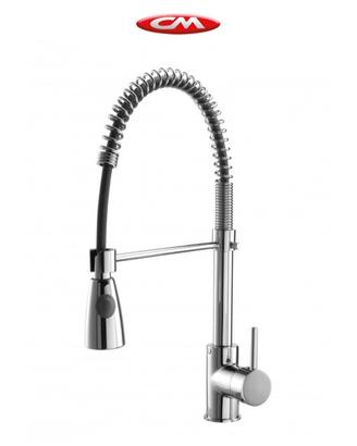 Miscelatore cucina con mollettone e doccia CM 