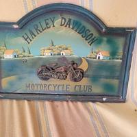 Insegna Harley Davidson