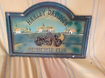 Insegna Harley Davidson