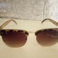 Occhiali maculati lenti visione chiara nuovi