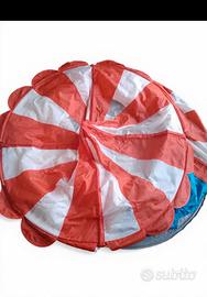tenda circo bambini+ scaffale giochi/libri