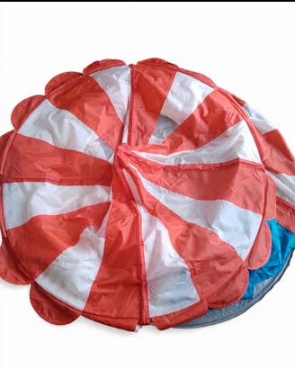 tenda circo bambini+ scaffale giochi/libri