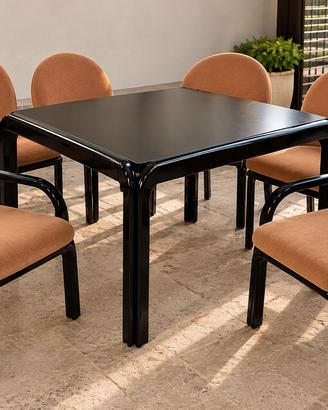 Set tavolino piu 4 sedie piu 2 poltrone