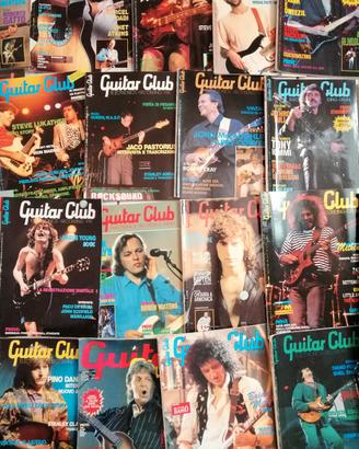 62 riviste, Guitar Club e Chitarre anni 80
