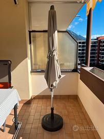 Ombrellone da giardino o  terrazzo rettangolare