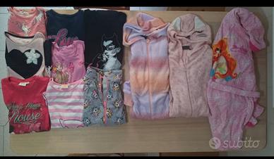 lotto vestiti bambina 9 anni 