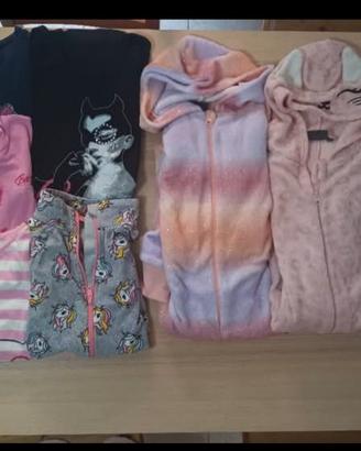 lotto vestiti bambina 9 anni 