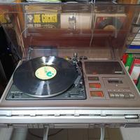 EUROPHON Giradischi+Radio+Cassette