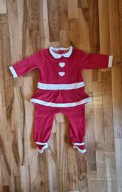 Vestito "Babbo Natale" 18mesi