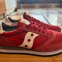 Saucony Jazz Original rosse pari al nuovo
