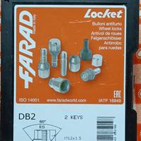 Bulloni Antifurto Farad per Renault Kadjar 2015>