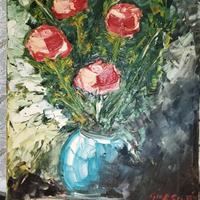 Remigio Giorgiutti olio su tela 