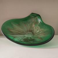 Centrotavola vintage in vetro di Murano