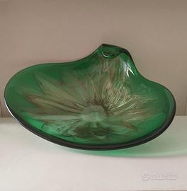 Centrotavola vintage in vetro di Murano