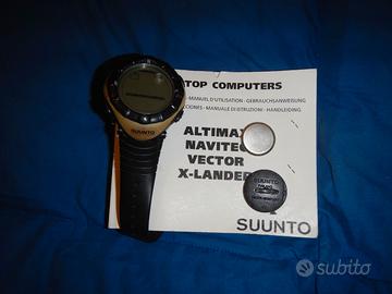 suunto vector altimetro orologio