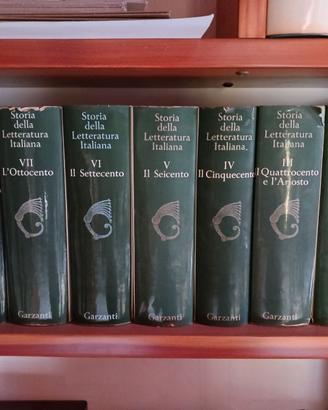 Garzanti storia della letteratura italiana