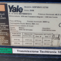 Carrello elevatore Yale GDP30VX 30 q.li Diesel - P
