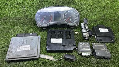KIT CHIAVI CENTRALINA MOTORE AUDI A1 Serie (8XK) 0