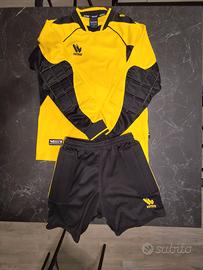 Completo Portiere Imbottito Virma Giallo/Nero - M
