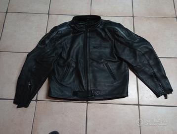 Giacca moto pelle