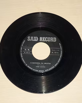 DISCO, A MADONNA DA GRUTTA, MARIA SS. DA MUNTAGNA