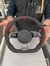 Volante Sportivo VW Golf 6 Polo Scirocco DSG Rosso