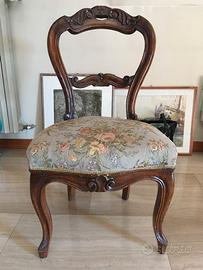 Sedia antiquariato