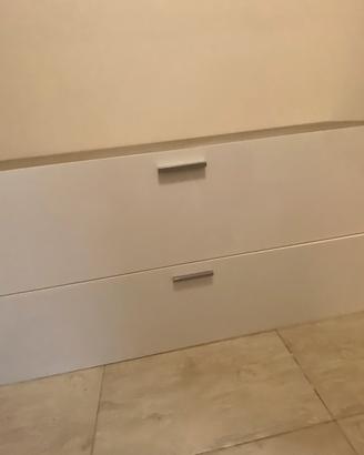 Coppia di moduli contenitore soggiorno/salotto