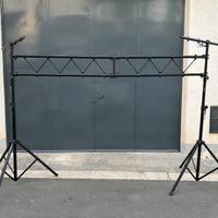 SUPPORTO PER LUCI A PONTE IN ALLUMINIO