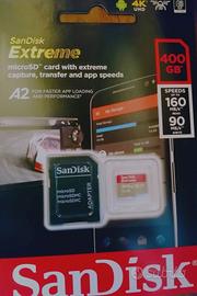 Microsd card 400gb sandisk extreme
