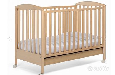 Lettino in legno Lucy Naturale Foppapedretti