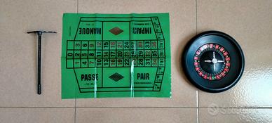 Gioco Roulette Casinò palline tappetino No Fiches