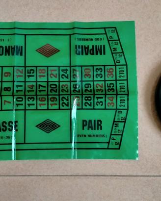 Gioco Roulette Casinò palline tappetino No Fiches