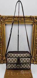 GUCCI OPHIDIA CAMERA BAG POSTINA A TRACOLLA CANVAS