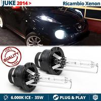 Lampadine Ricambio XENON D2S per Nissan Juke 6000k