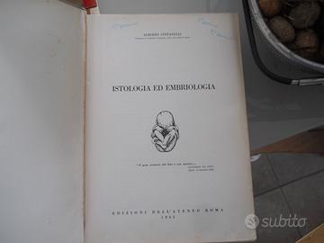 ISTOLOGIA ED EMBRIOLOGIA  ALBERTO STEFANELLI 1962