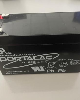 Batteria Agm Portalac 12v 9Ah