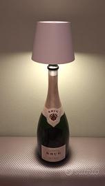 Krug bottiglia lampada led bianca