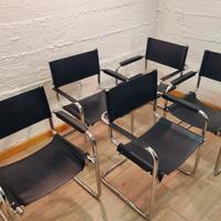 set 5 sedie design breuer = euro 50