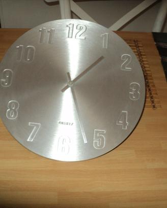 orologio da parete in alluminio