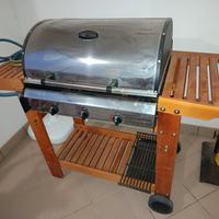 barbecue a gas