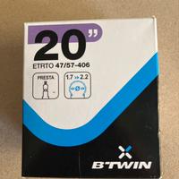 Camera d aria 20” valvola Presta