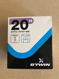 Camera d aria 20” valvola Presta