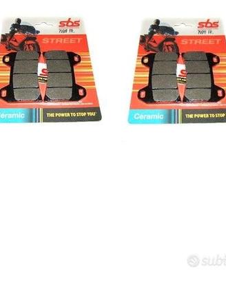 2 coppie pastiglie freno davanti ducati monster