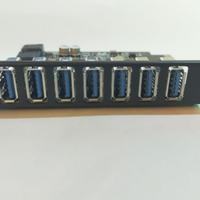 Scheda di Espansione USB PciE 3.2 - 7 Porte