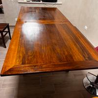 Tavolo noce allungabile