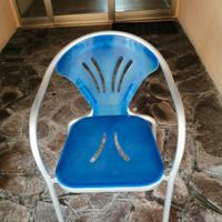 sedie da esterno in alluminio