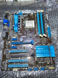 Scheda madre Asus F1A55-V e processore AMD A4-3400