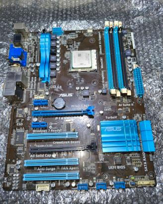 Scheda madre Asus F1A55-V e processore AMD A4-3400